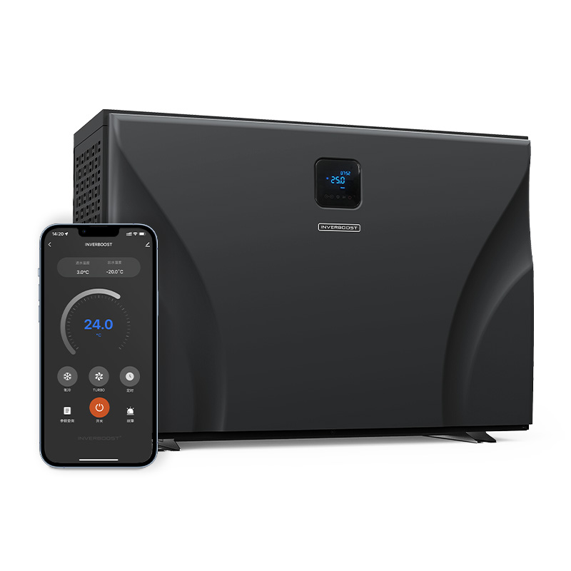 Superintelligente INVERBOOST Poolwärmepumpe 2022 4 heat pump pool heater wifi
