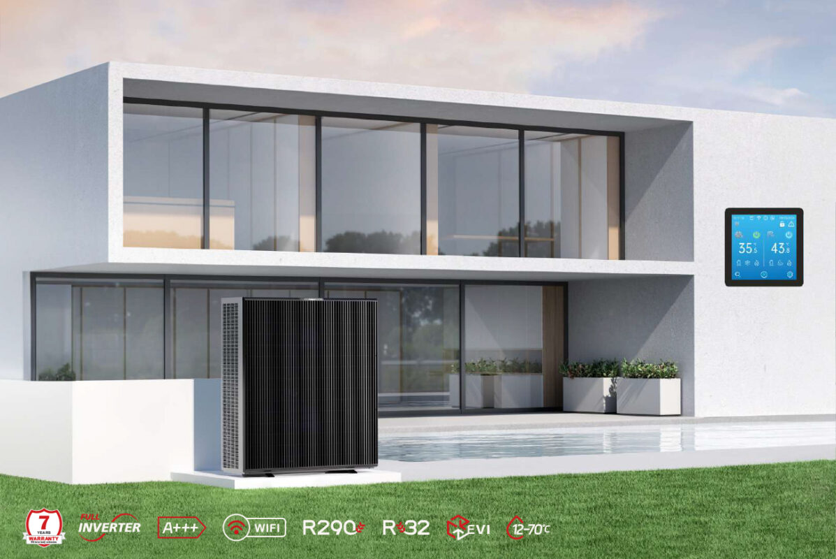 ZEALUX INVERBOOST PLUS Residential Air to Water Heat Pump - Zealux